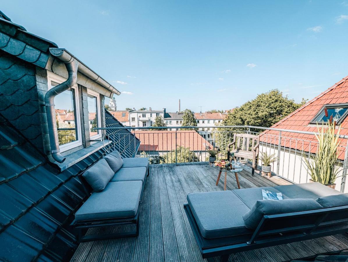 4-Schlafzimmer-Terrassensuite Oasis - Workspace Em-Apartments Deutschland Білефельд Екстер'єр фото